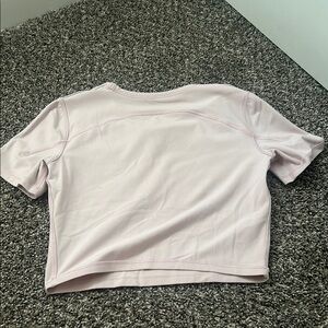 Women's Light Pink Crop Top